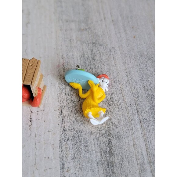 Hallmark Green Eggs and Ham miniature book series ornament Xmas set - Picture 4 of 7